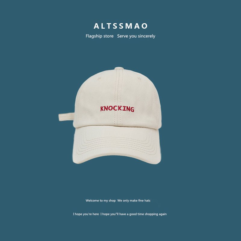 Face Displayed Small Letters Sun Visor Cap - Urban Caps