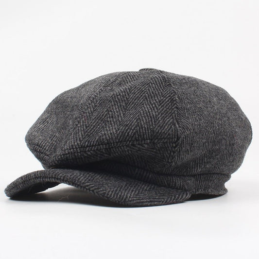 Fashion Peaked Flat Cap - Urban Caps