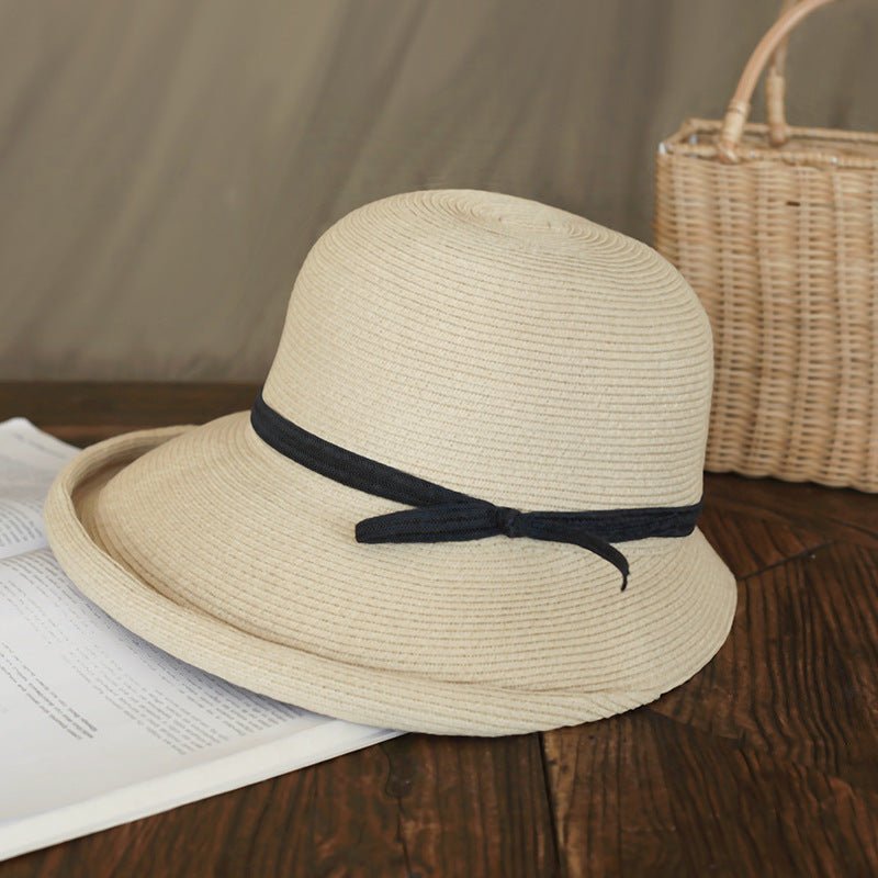 Female Retro Summer Straw Hat - Urban Caps