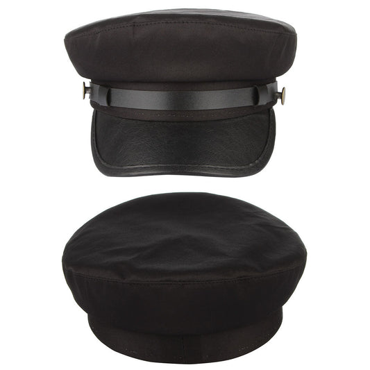Flat Top NavyCap Sailorcap Flat Cap - Urban Caps