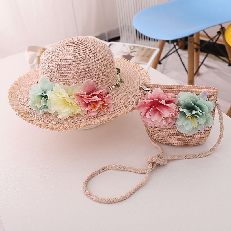 Flower Straw Hat - Urban Caps
