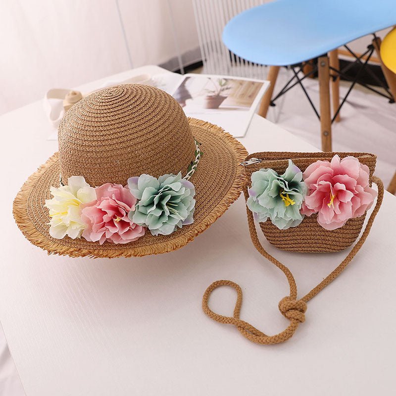 Flower Straw Hat - Urban Caps