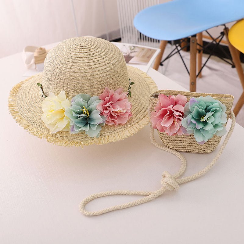 Flower Straw Hat - Urban Caps
