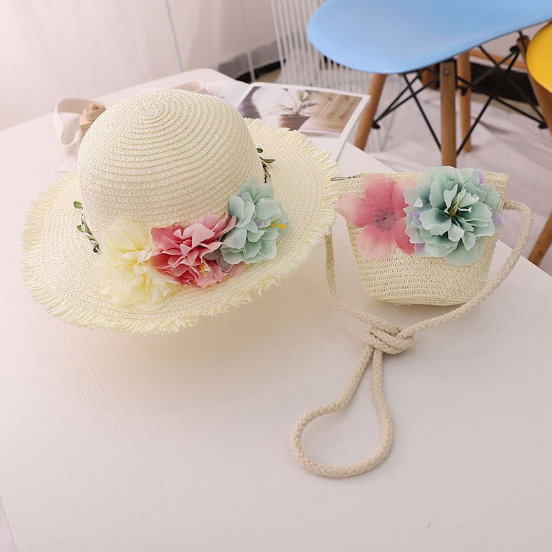 Flower Straw Hat - Urban Caps