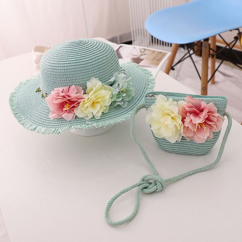 Flower Straw Hat - Urban Caps