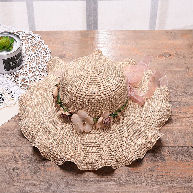 Flower Sun Hat Beach Outdoor Travel Hat - Urban Caps