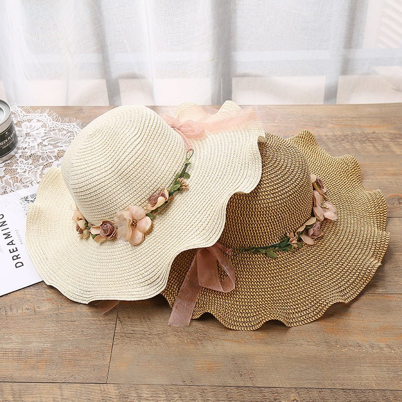 Flower Sun Hat Beach Outdoor Travel Hat - Urban Caps