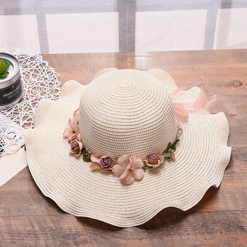 Flower Sun Hat Beach Outdoor Travel Hat - Urban Caps