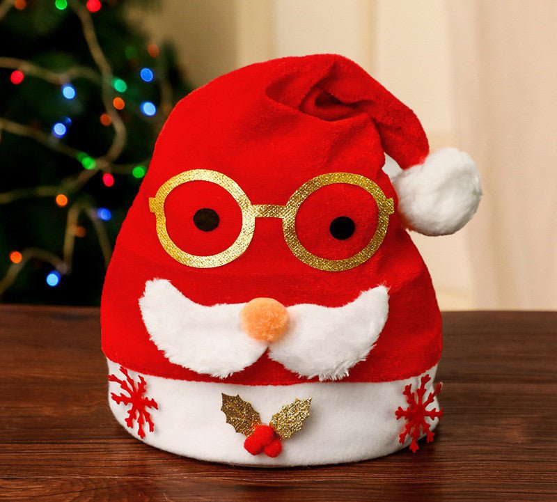 Glasses Christmas Santa Hat - Urban Caps