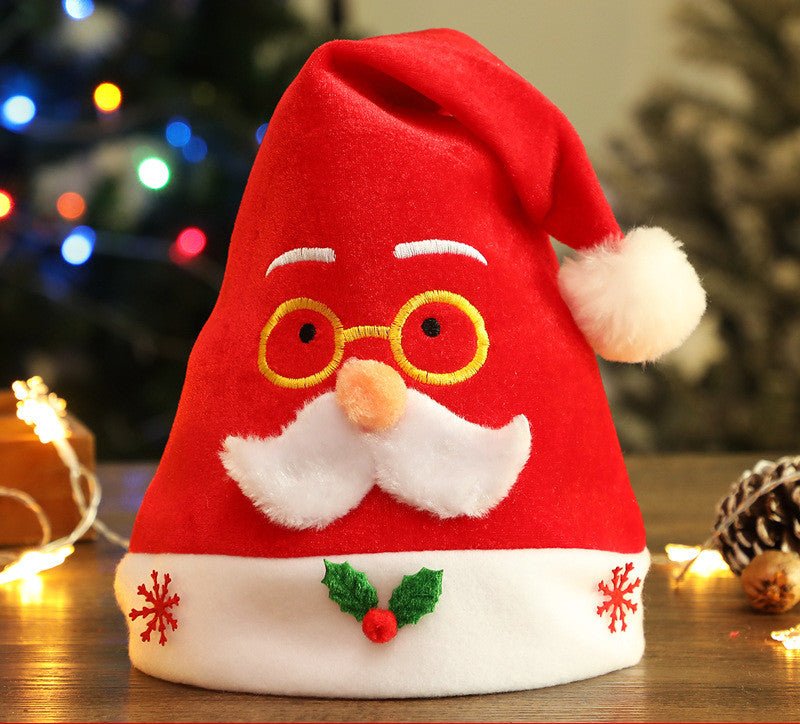 Glasses Christmas Santa Hat - Urban Caps