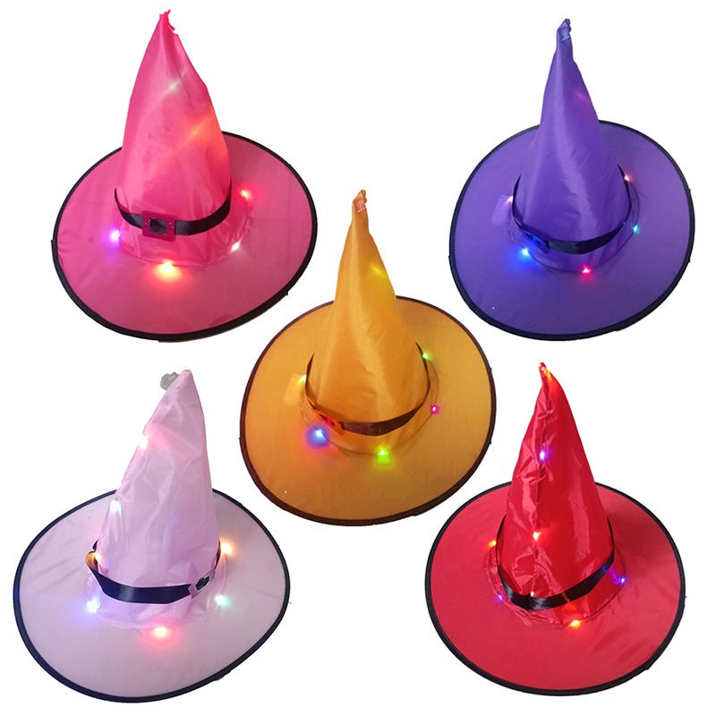 Halloween Glowing Witch Hat - Urban Caps