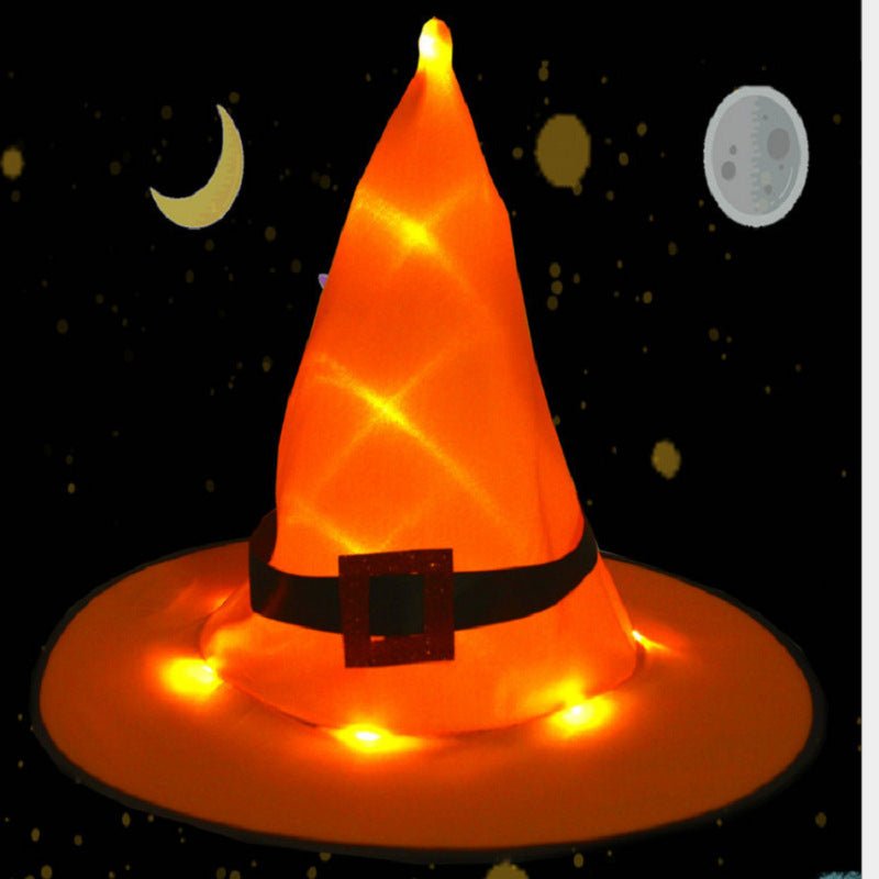 Halloween Glowing Witch Hat - Urban Caps