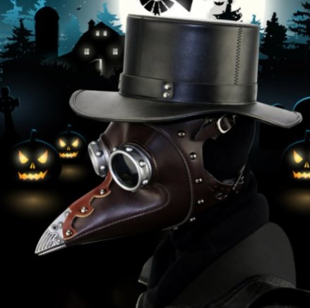 Halloween Punk Magic Hat Gentleman Top Hat - Urban Caps
