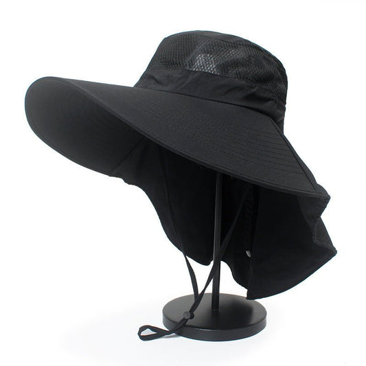Hat Male Summer Sun Visor Fisherman Hat Outdoor Climbing Sun Hat Fedoras Hat - Urban Caps