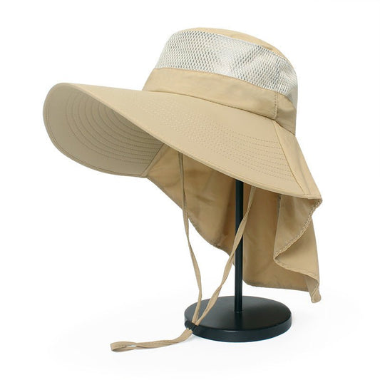 Hat Male Summer Sun Visor Fisherman Hat Outdoor Climbing Sun Hat Fedoras Hat - Urban Caps