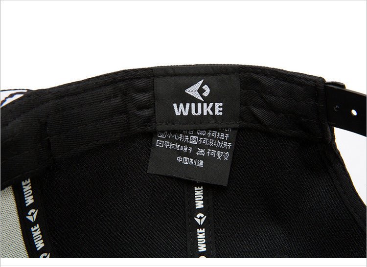 Hip Hop Flat-edge Fashion Skull Embroidery Baseball Cap Flat Cap - Urban Caps