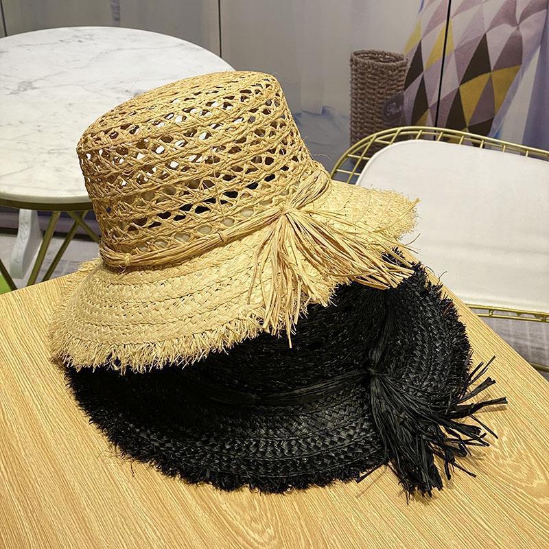 Hollow Fisherman Outdoor Beach Hat Women's Straw Hat - Urban Caps