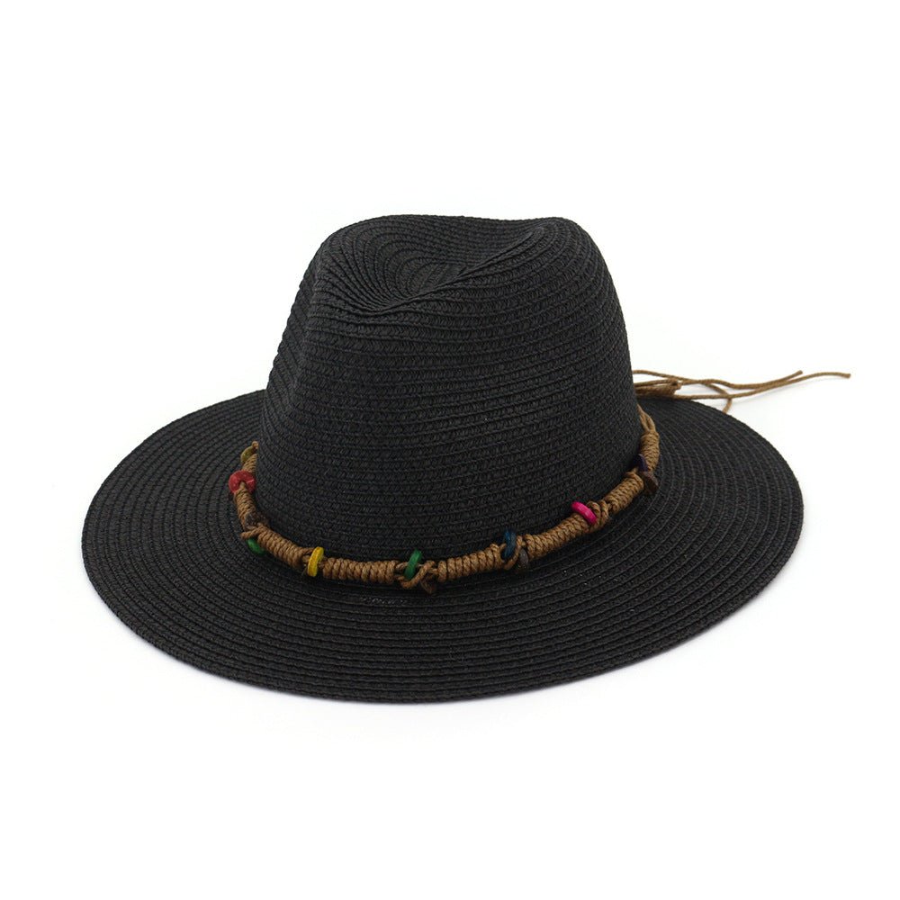 Jazz Sun Hat SpringSummer New Hat Female Beach Sun Protection Top Hat - Urban Caps