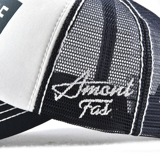 Letter Net Cap Baseball Cap - Urban Caps