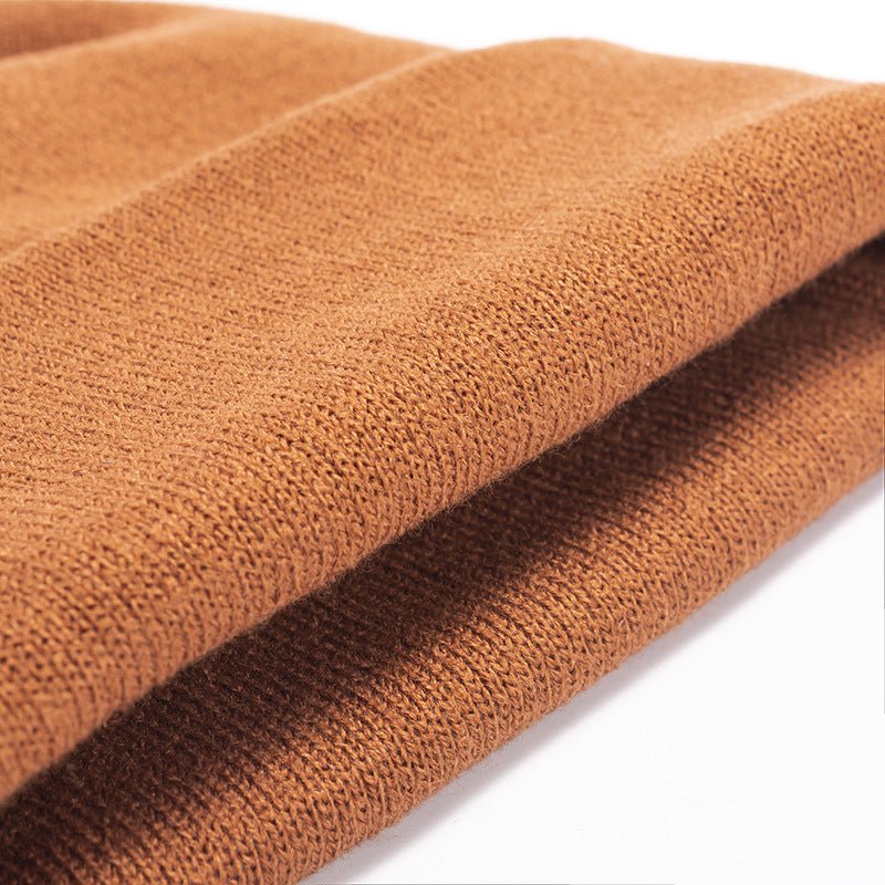 Light Board Knitted Hat Solid Color Beanies - Urban Caps