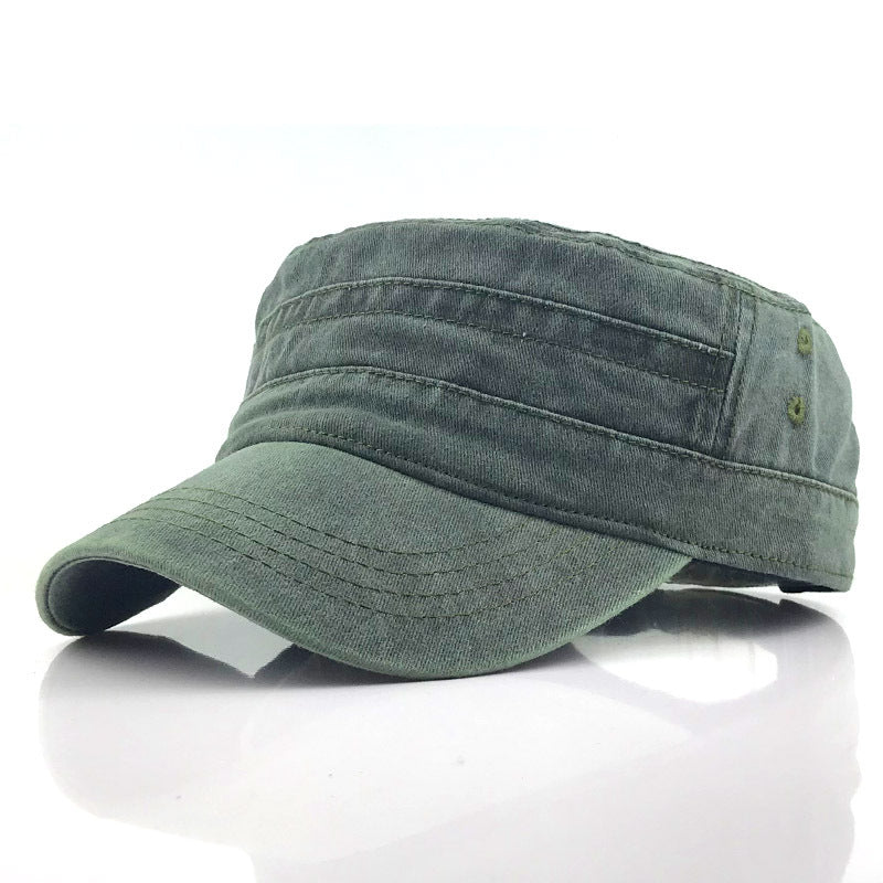 Male Military Flat Cap - Urban Caps