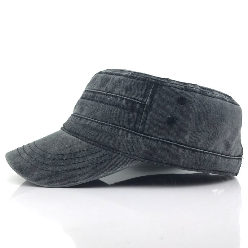 Male Military Flat Cap - Urban Caps