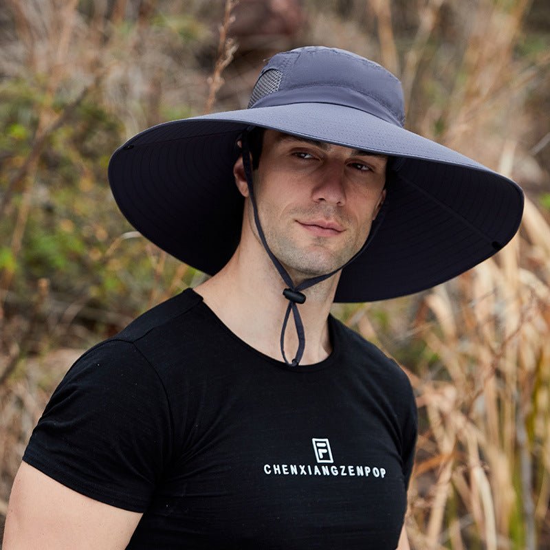 Men's Big Brim Bucket Hat - Urban Caps