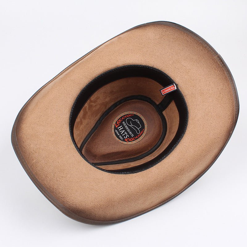 Men's Hat Spring Western Fedoras Hat - Urban Caps