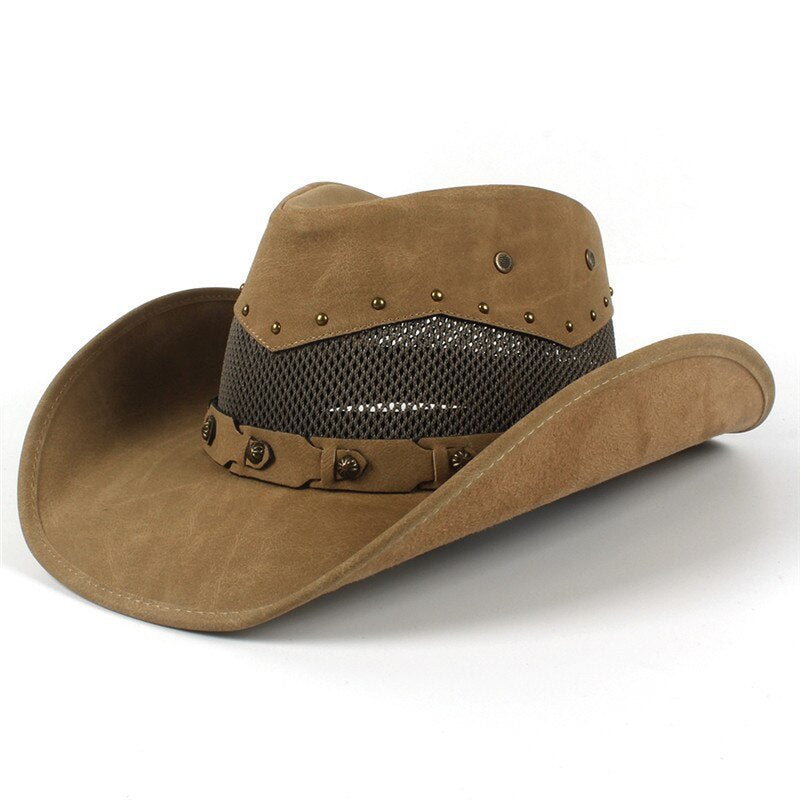 Men's Hat Spring Western Fedoras Hat - Urban Caps