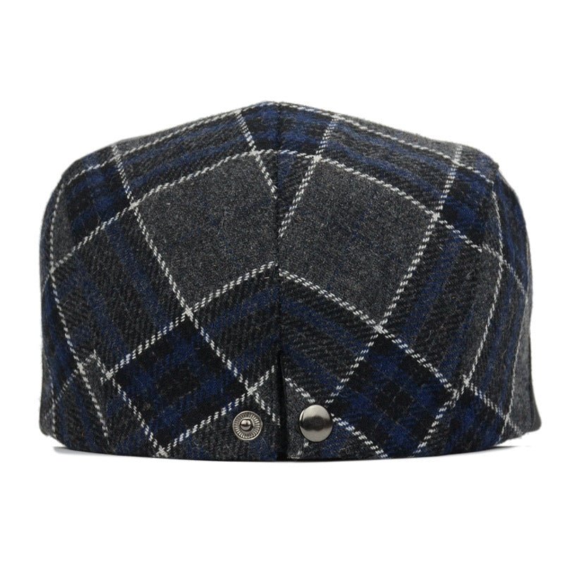 Men's Woolen cap Flat Cap - Urban Caps