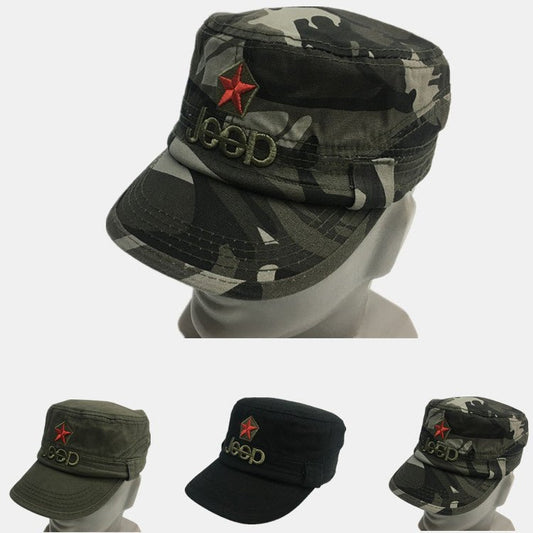 Military Fan Flat Cap - Urban Caps