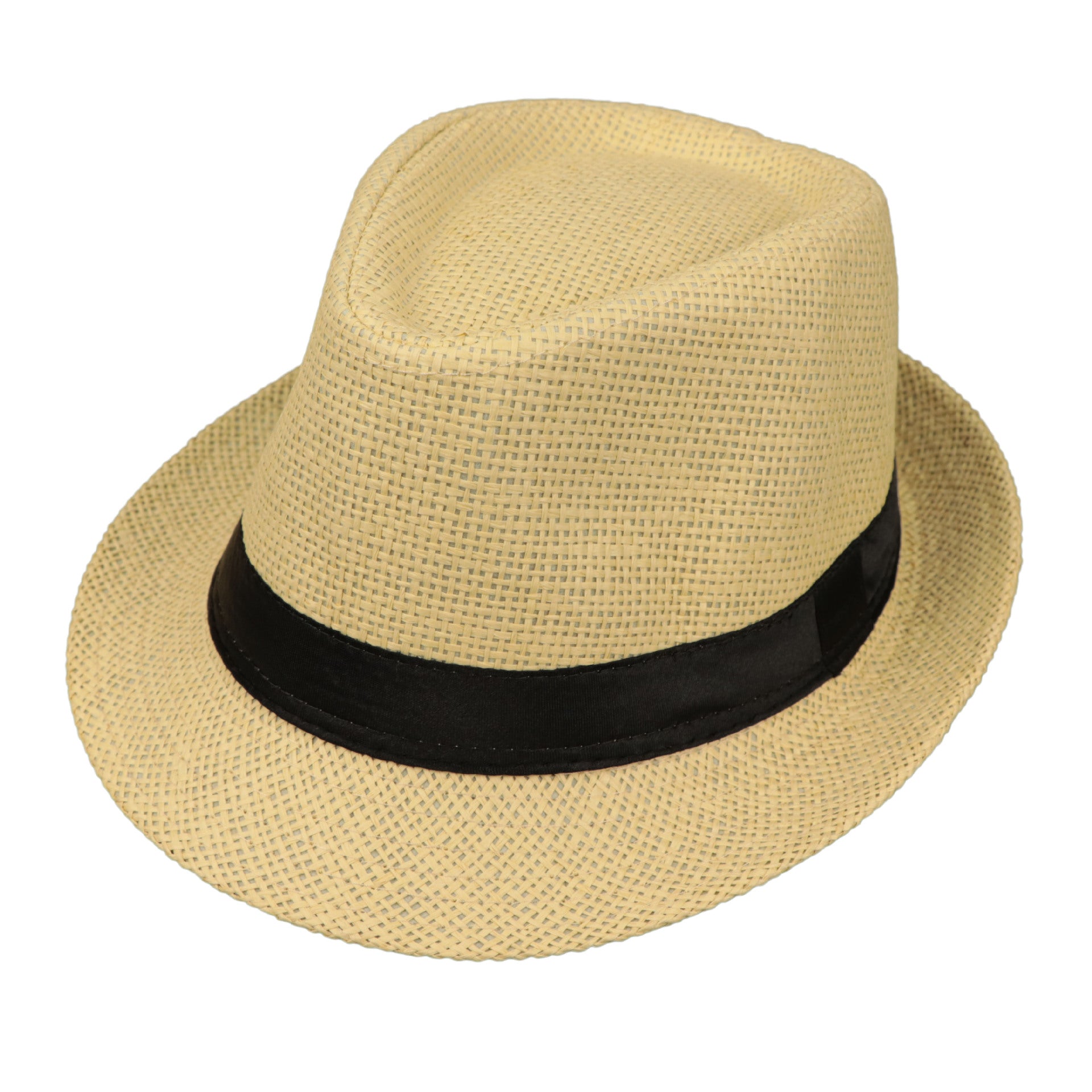 Monofilament Straw Hat Fedoras Hat - Urban Caps