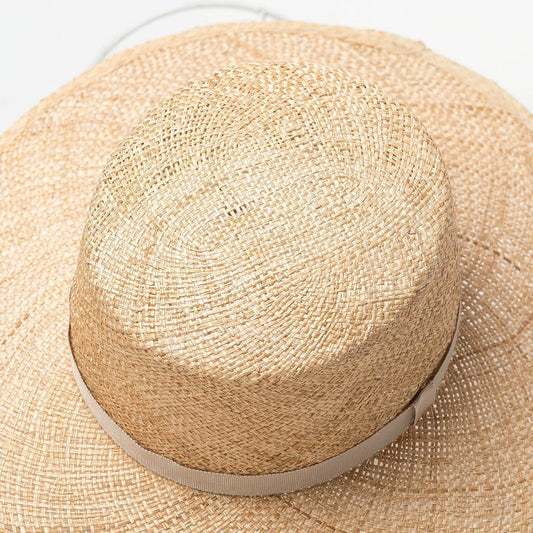 New Fashion High Top Treasure Grass Big Brim Straw Hat Outdoor Travel Hat - Urban Caps