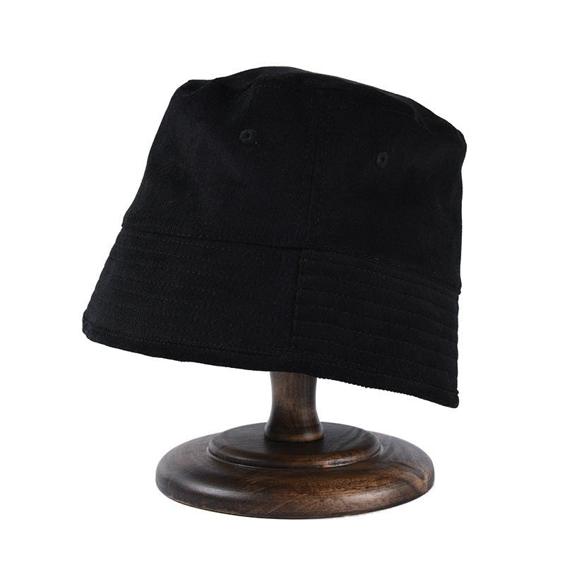 New Niche Designer Bell Corduroy Bucket Hat - Urban Caps