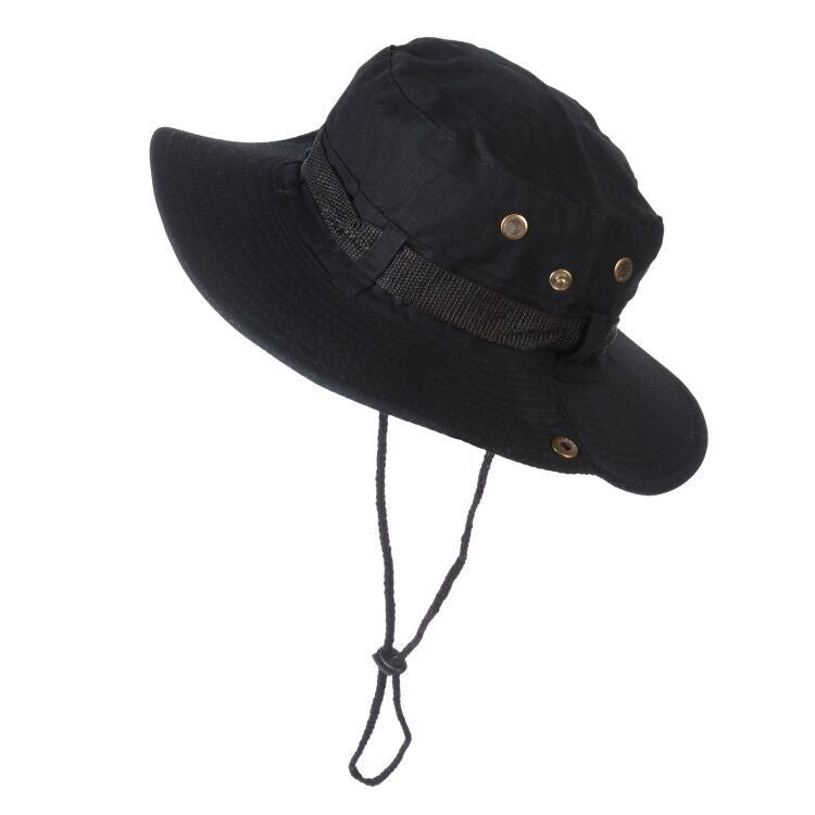 Outdoor Fisherman Hat Big Eaves Sunshade Fishing Hat Fedoras Hat - Urban Caps