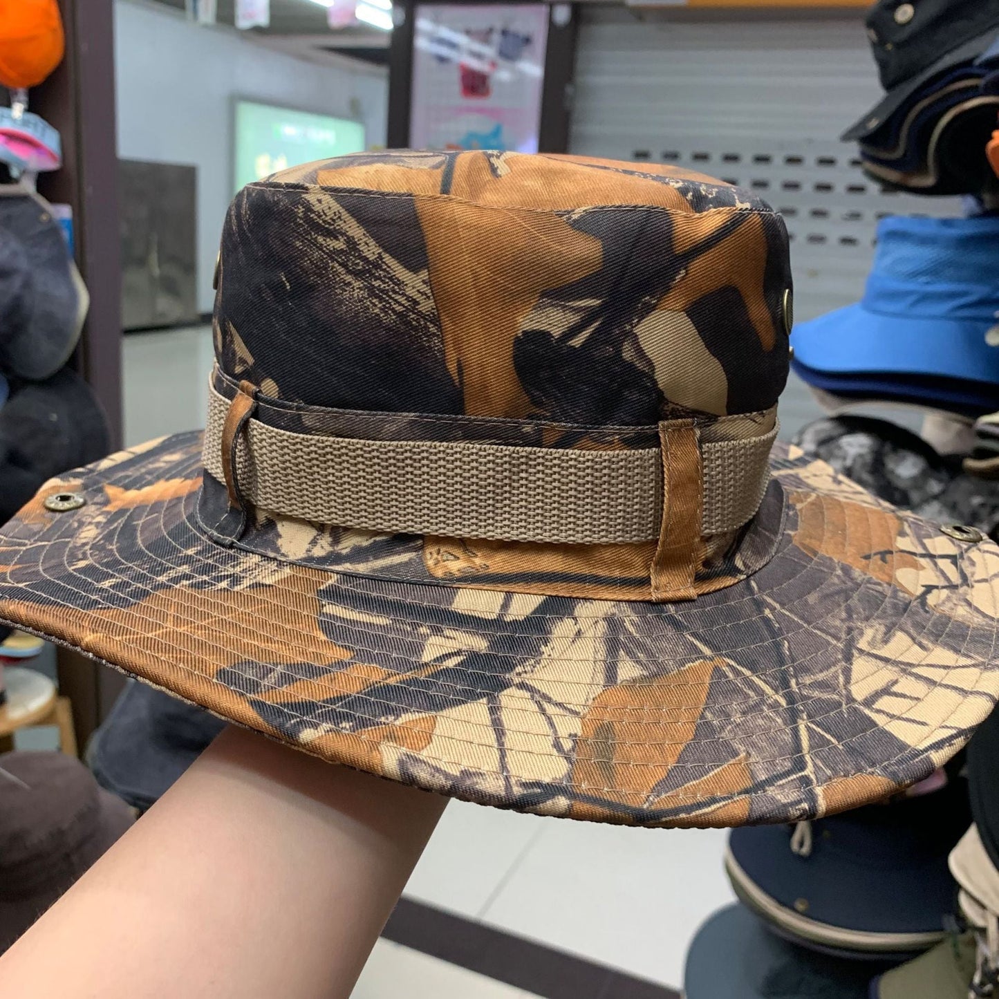 Outdoor Fisherman Hat Big Eaves Sunshade Fishing Hat Fedoras Hat - Urban Caps