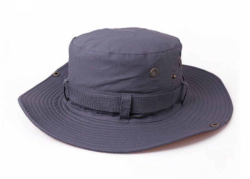 Outdoor Hat Round Side Sunshade Anti-ultraviolet Fishing Hat Fedoras Hat - Urban Caps
