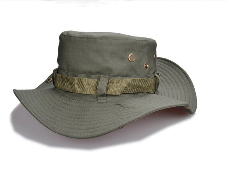 Outdoor Hat Round Side Sunshade Anti-ultraviolet Fishing Hat Fedoras Hat - Urban Caps