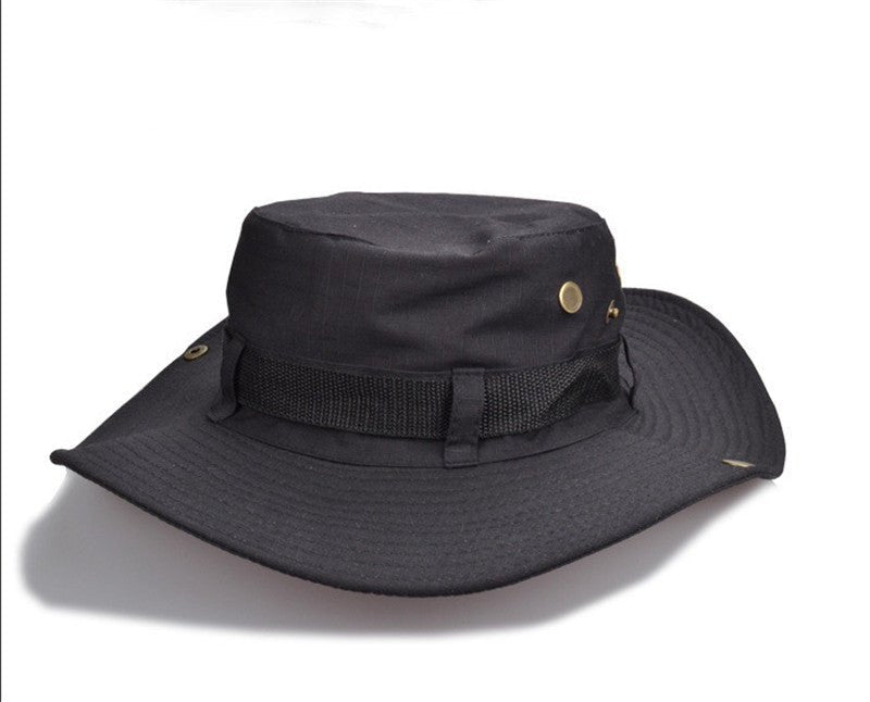 Outdoor Hat Round Side Sunshade Anti-ultraviolet Fishing Hat Fedoras Hat - Urban Caps