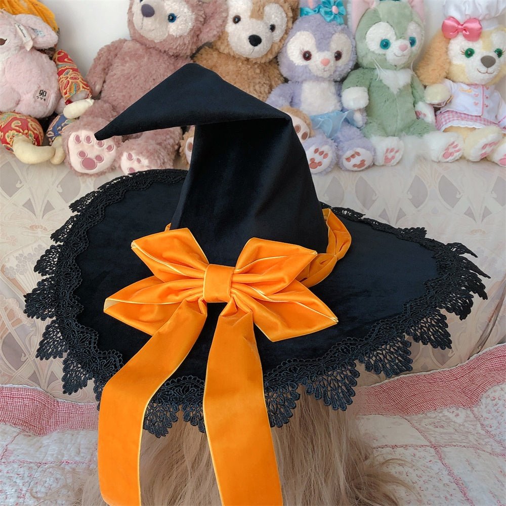 Party Holiday Handmade Halloween Witch Hat - Urban Caps