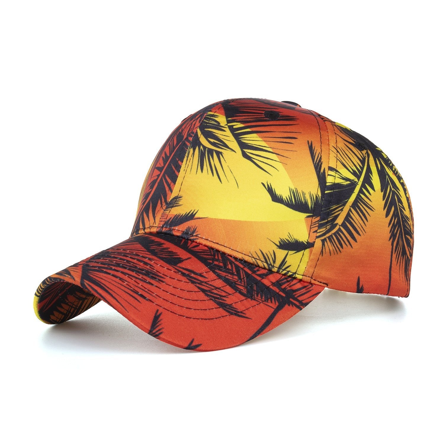 Printed Embroidered Sun Visor Cap - Urban Caps