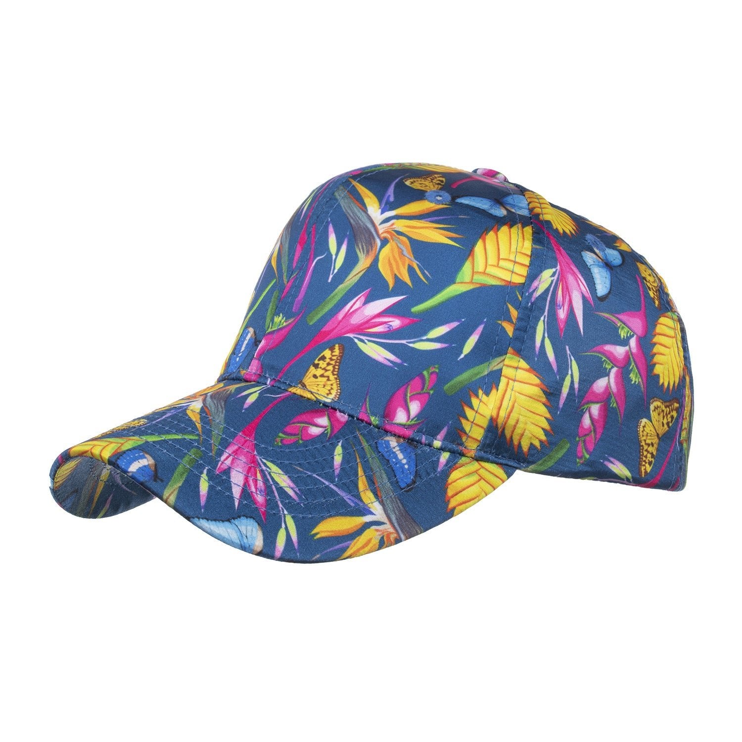 Printed Embroidered Sun Visor Cap - Urban Caps