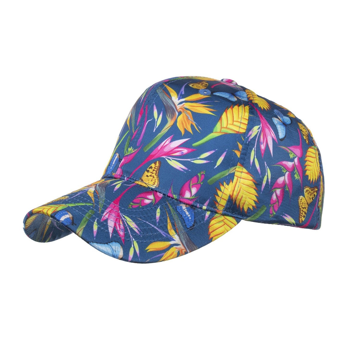 Printed Embroidered Sun Visor Cap - Urban Caps