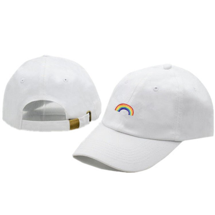 Rainbow Cap Adjustable Hip Hop Snapback Cap - Urban Caps