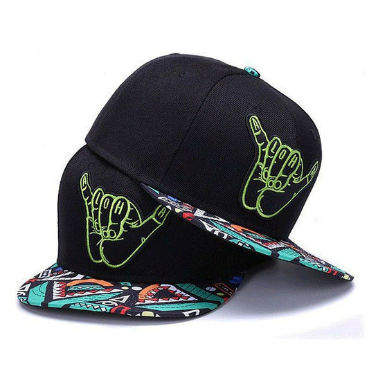 Retro Embroidery Baseball Snapback Cap - Urban Caps