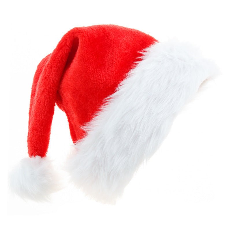 Santa Claus Hat Enlarged And Thickened Big Ball Christmas Santa Hat - Urban Caps