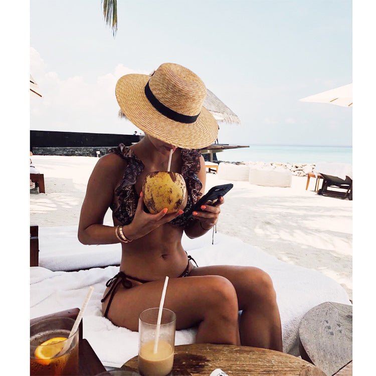 Seaside Vacation Straw Hat - Urban Caps