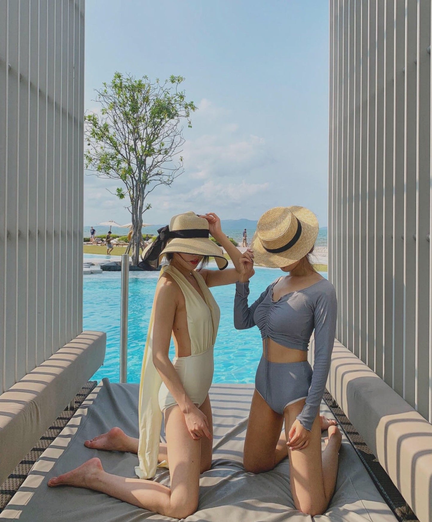 Seaside Vacation Straw Hat - Urban Caps