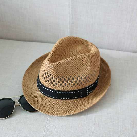 Straw Hat Cool Hat New Summer Fedoras Hat - Urban Caps