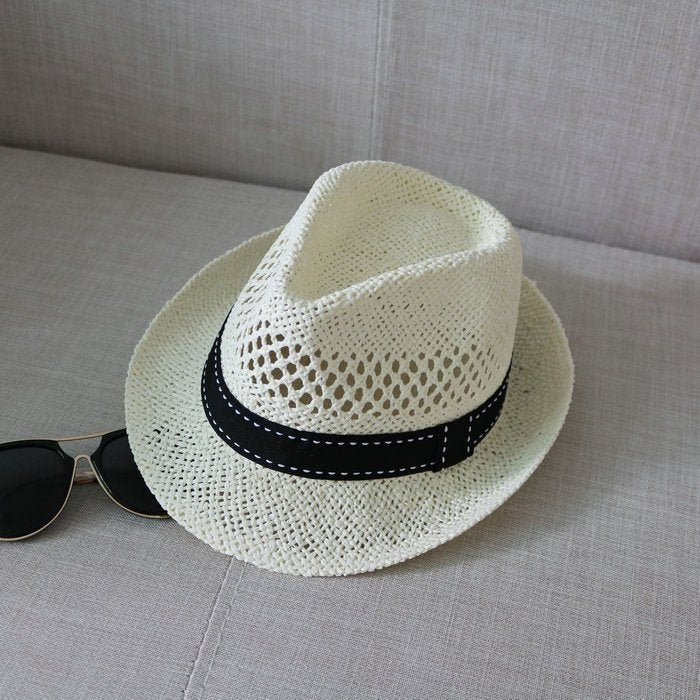 Straw Hat Cool Hat New Summer Fedoras Hat - Urban Caps